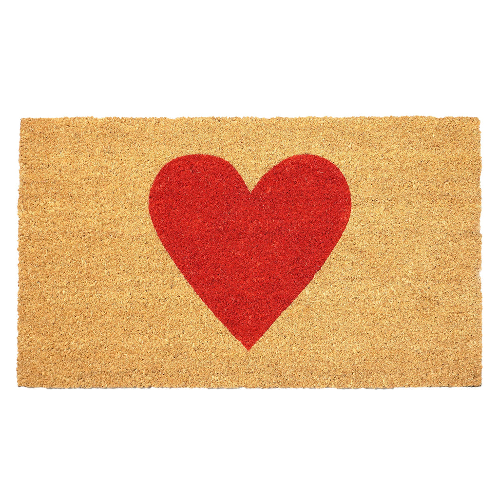 Calloway Mills Madison Heart Doormat (Red, 24' X 36')