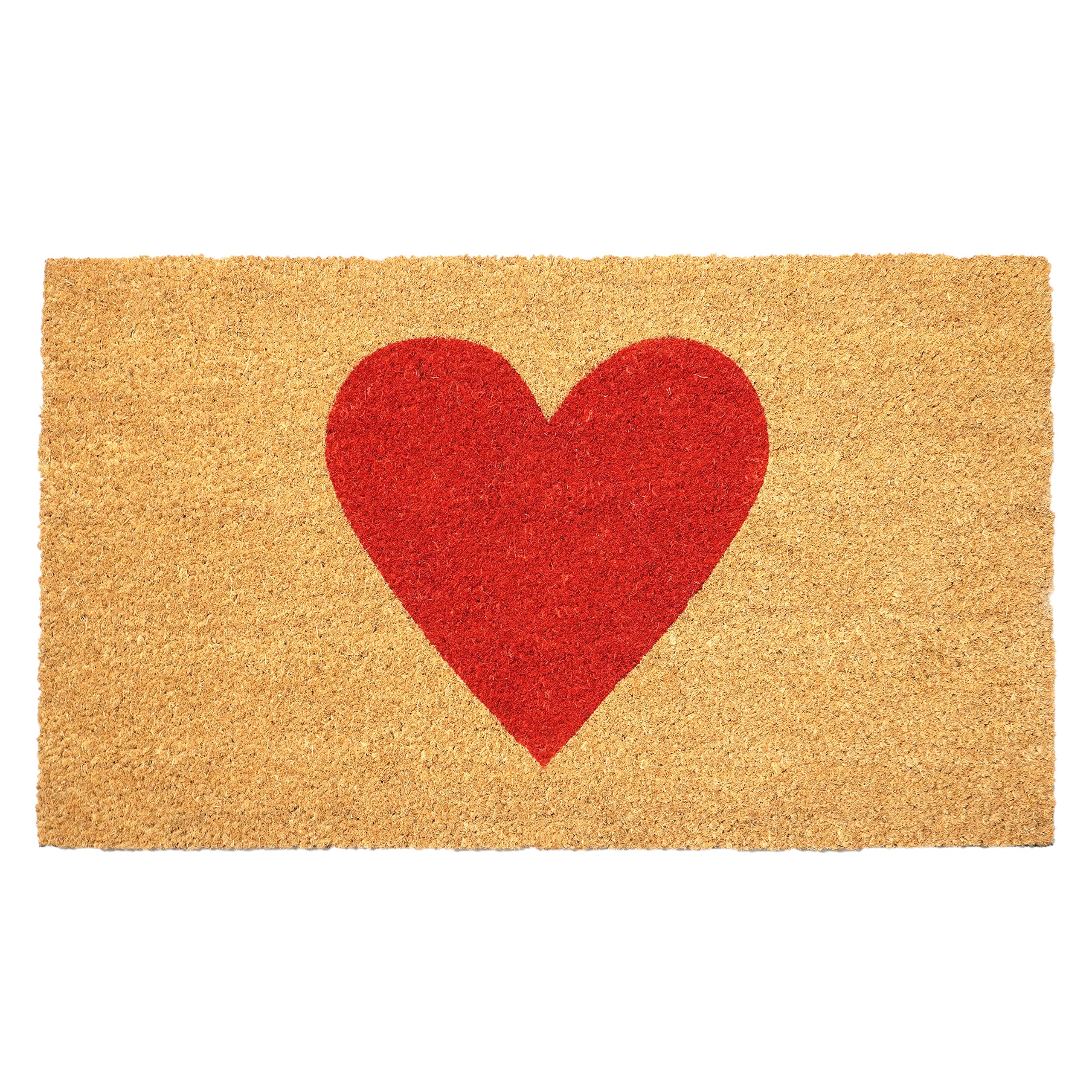 Calloway Mills Madison Heart Doormat (Red, 24' X 36')
