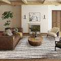 Addison Rugs Waverly 8' X 10' Awa31 Beige Indoor Outdoor Area Rug, Stain Resistant, Machine Washable, Non Shedding, Bedroom, Living Room, Dining Room, Kitchen Rug