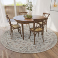 Dalyn Rugs Jericho Jc4 Linen 8' X 8' Rectangle Soft Round Rug, Easy Clean, Non Shedding, Bedroom, Entry, Living Room, Dining Room, Kitchen Rug