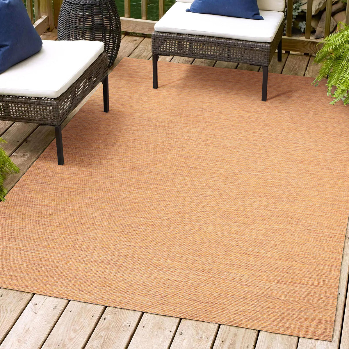 Jonathan Y Tsn100C-3 Ethan Modern Flatweave Solid Indoor Outdoor Area Rug Casual Contemporary Solid Coastal Easy Cleaning Bedroo