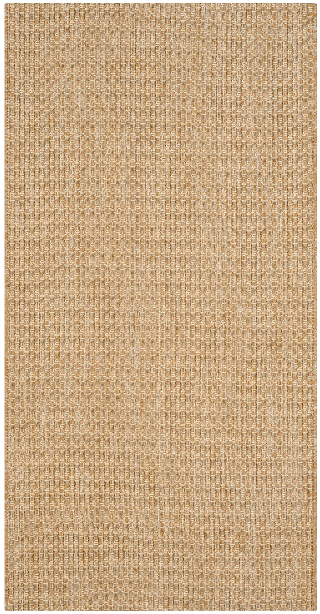 Safavieh Courtyard Collection Accent Rug - 2'3' X 5', Natural & Cream, Non-Shedding & Easy Care, Indoor/Outdoor & Washable-Ideal For Patio, Backyard, Mudroom (Cy8521-03012)