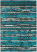 Addison Rugs Bravado Abv34 Peacock Washable 10' X 14' Indoor Outdoor Area Rug, Easy Clean, Machine Washable, Non Shedding, Bedroom, Entry, Living Room, Dining Room, Kitchen, Patio Rug