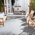 Safavieh Courtyard Collection 10' Square Red/Beige Cy8521 Indoor/Outdoor Non-Shedding Easy Cleaning Patio Backyard Porch Deck Mudroom Area Rug