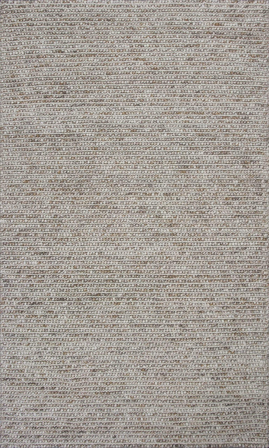 HomeRoots 7' x 9' Wool Natural Area Rug