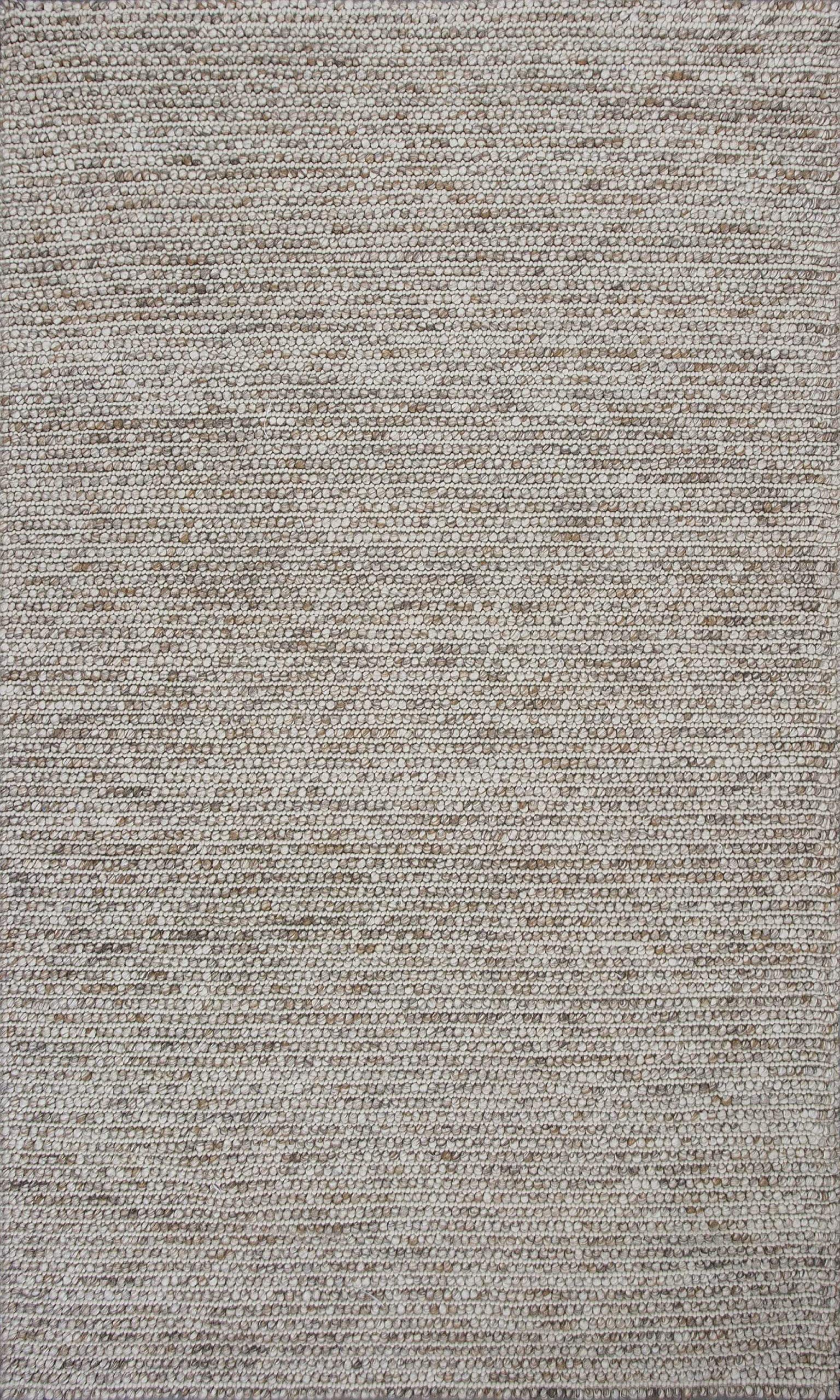 HomeRoots 7' x 9' Wool Natural Area Rug