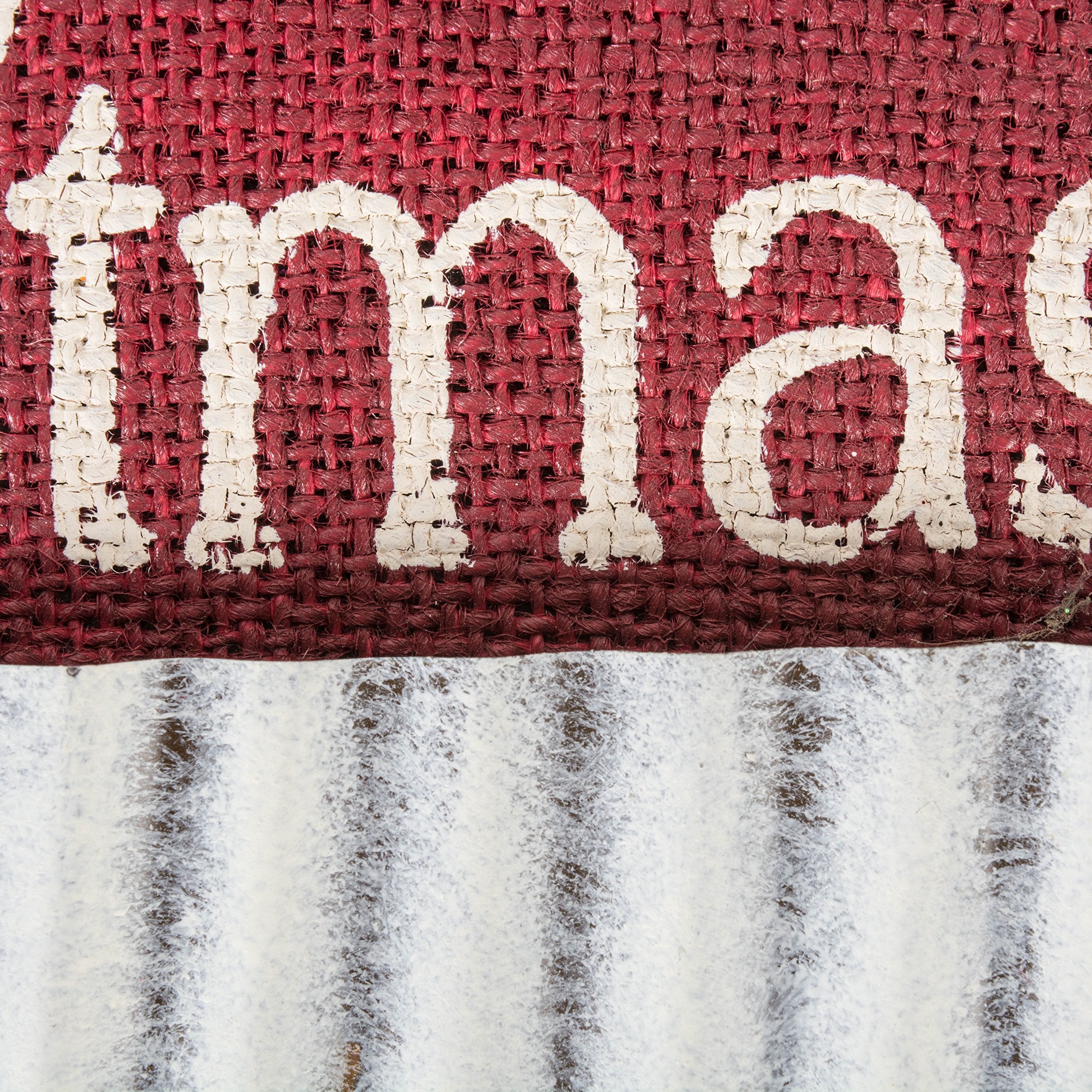 Dii Christmas Advent Collection Decorative & Reusable Wooden Countdown Calendar, 16.75X12.75', Santa Beard