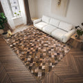 Addison Rugs Laredo Alr32 Brown Washable 8' X 10' Indoor Outdoor Area Rug, Easy Clean, Machine Washable, Non Shedding, Bedroom, Entry, Living Room, Dining Room, Kitchen, Patio Rug