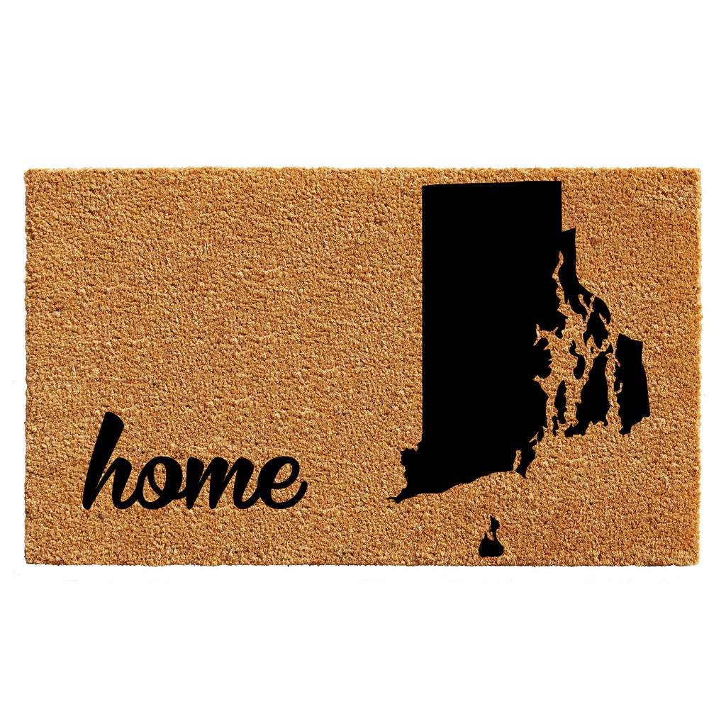 Calloway Mills 105411830 Rhode Island Doormat, 18' X 30', Natural/Black