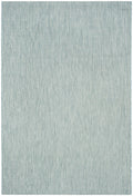 SAFAVIEH Courtyard Collection 67 x 96 Aqua/Grey CY8521 Indoor/ Outside Waterproof Easy cleansingPatio Backyard Mudroom Area Ma