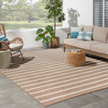 Nourison Positano Indoor/Outdoor Jute Ivory 8 x 10 Area Rug, Easy Cleaning, Non Shedding, Bed Room, Living Room, Dining Room, 