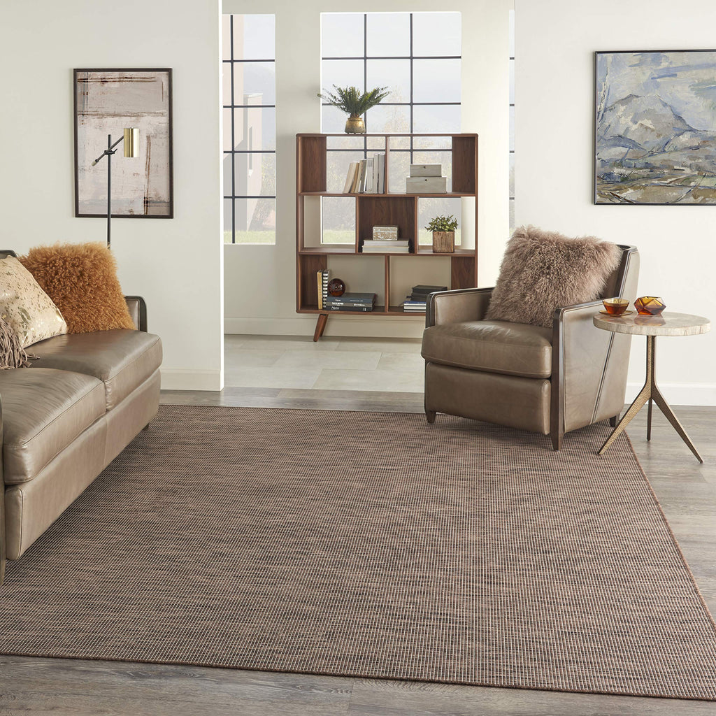 Nourison Positano Indoor/Outdoor Natural 2'2' X 12' Area Rug, Easy Cleaning, Non Shedding, Bed Room, Living Room, Dining Room, Backyard, Deck, Patio (2X12)