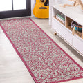 Jonathan Y Smb107I-28 Madrid Vintage Filigree Textured Weave -Indoor/Outdoor Area Rug, Classic, Traditional, Easy-Cleaning,Bedro