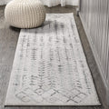 JONATHAN Y MOH210A-28 Ziri Moroccan Geometric Indoor Farmhouse Area-Rug Bohemian Minimalistic Easy-Cleaning Bedroom Kitchen Livi