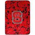 College Covers Everything Comfy Nc State Wolfpack Soft And Warm Huge Raschel Throw Blanket, 86' X 63'