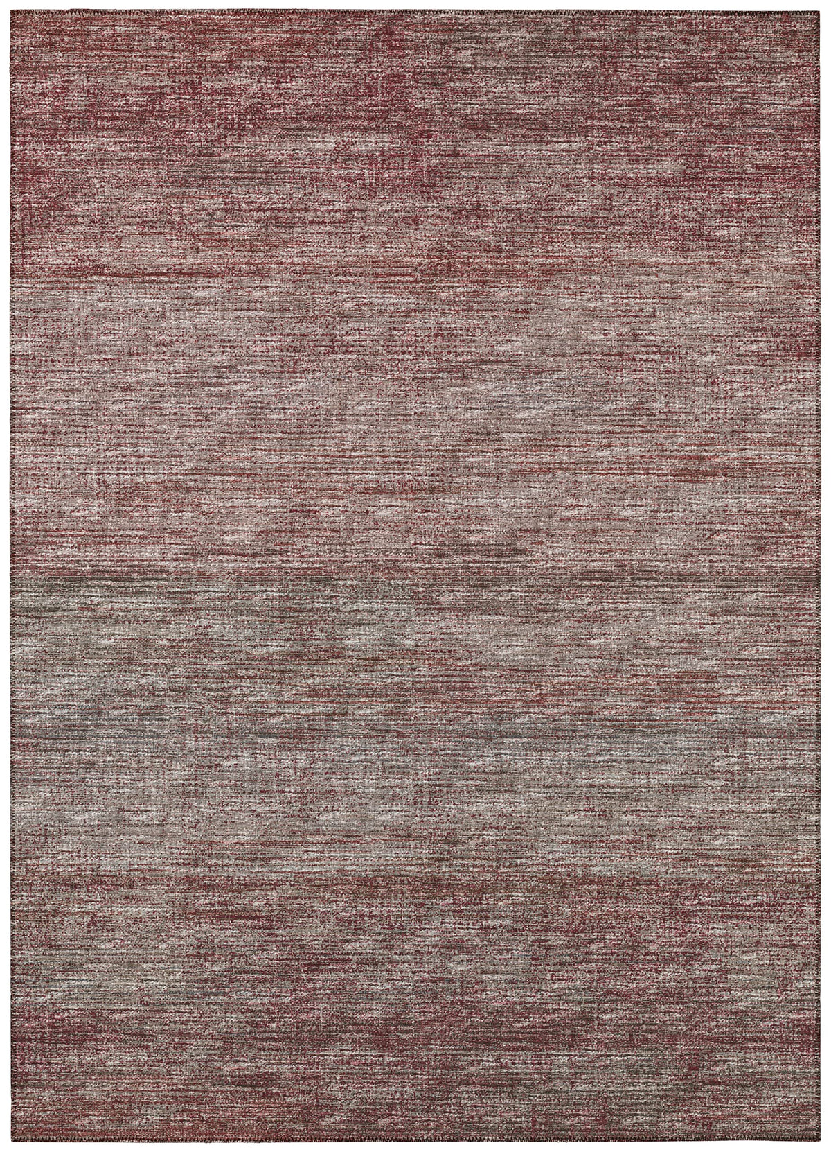 Addison Rugs Marston 10' X 14' Transitional Burgundy Indoor Outdoor Area Rug, Stain Resistant, Machine Washable, Non Shedding, Bedroom, Living Room, Dining Room, Kitchen Rug