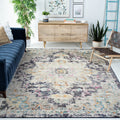 SAFAVIEH Madison Collection X-Large Area Rug - 12 x 15, Black & Gold, Boho Chic Medallion Distressed Design, Non-Shedding & Ea