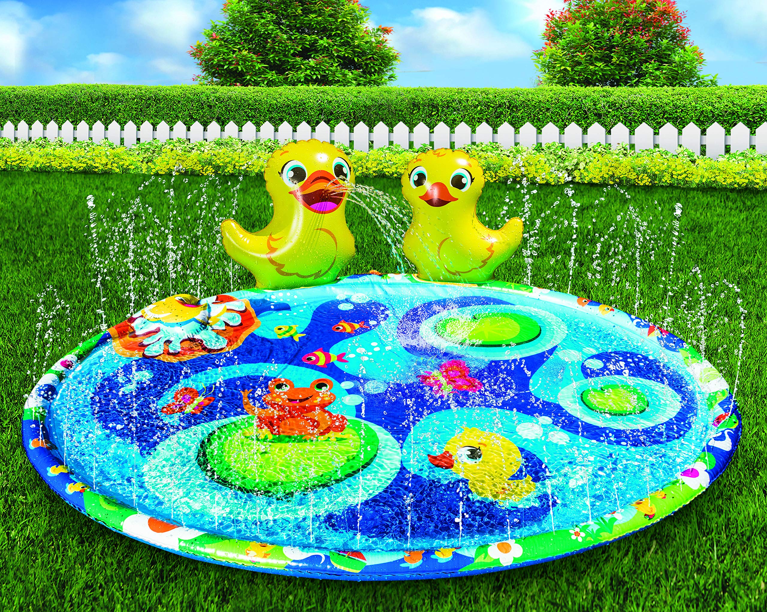 Ducky Pond Splash Pond Mat