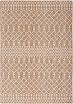 Nourison Positano Indoor-Outdoor Jute 4' X 6' Area Rug, Easy Cleaning, Non Shedding, Bed Room, Living Room, Dining Room, Deck, Backyard, Patio (4X6)