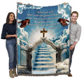 Heaven'S Gate 2 Blanket - God Will Open Wide The Gates Of Heaven - Scriptures 2 Peter 1:11 Blanket - Sympathy Bereavement Gift T