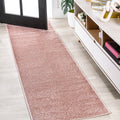 JONATHAN Y SEU100P-216 Haze Solid Low-Pile Indoor Runner Rug, Coastal, Bohemian, Minimalist, Classic, Casual for Bedroom,Kitchen