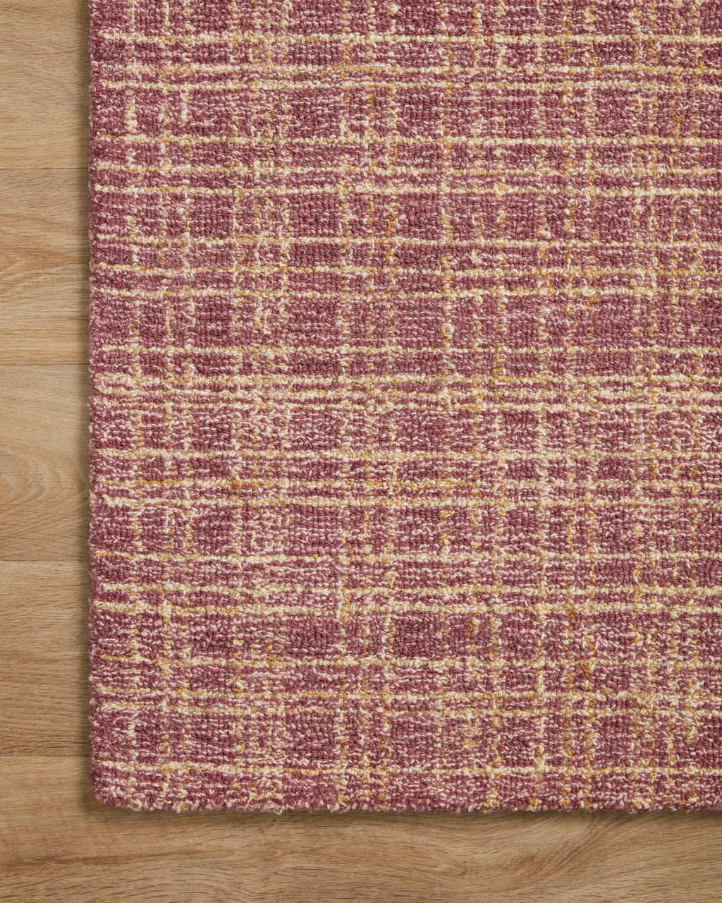 Loloi Chris Loves Julia X Polly Berry/Natural 2'-6'' X 7'-6'' Runner Rug