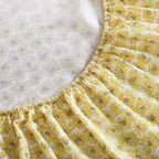Betsey Johnson - Full Bed Sheets, Soft & Lightweight Bedding, Fade & Wrinkle Resistant (Sunflower Field Yellow, Full)