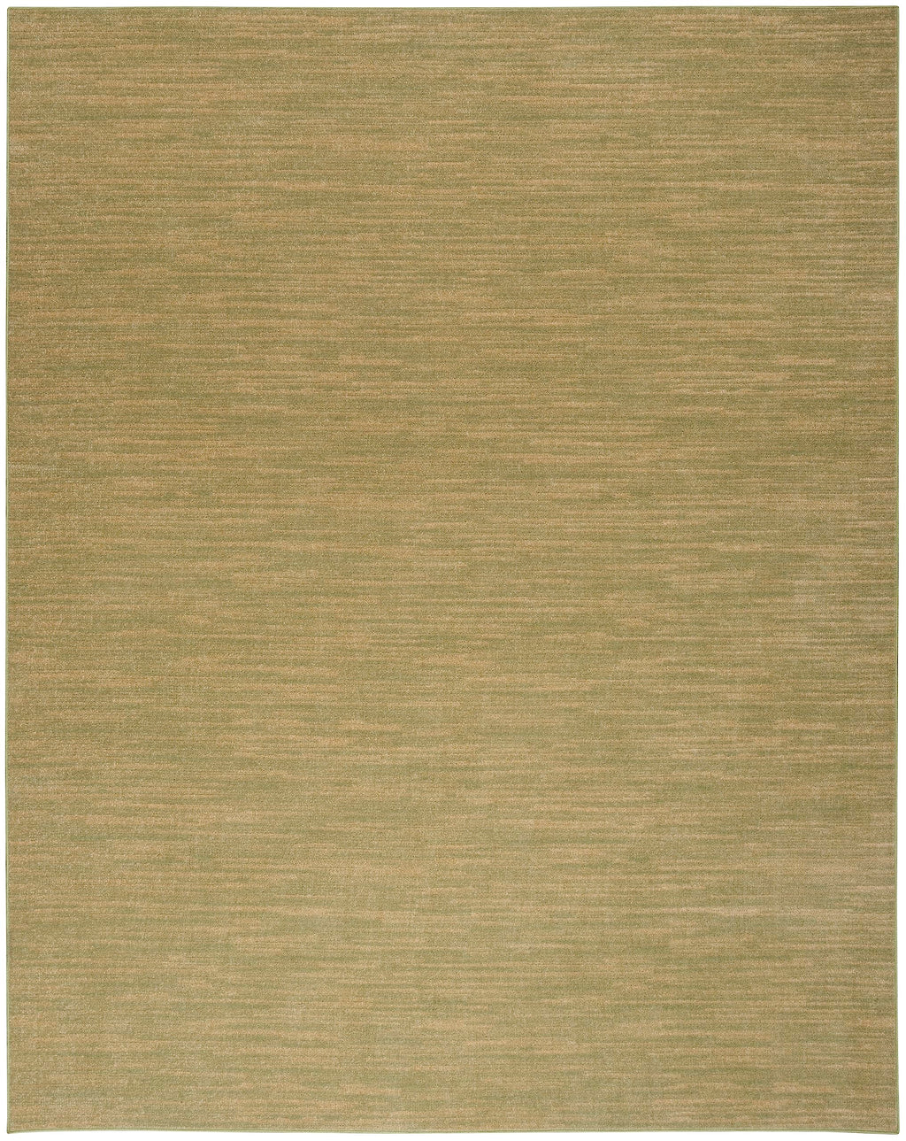 Nourison Essentials Indoor/Outdoor Green Gold 6' X 9' Area Rug, Easy Cleaning, Non Shedding, Bed Room, Living Room, Dining Room, Backyard, Deck, Patio (6X9)