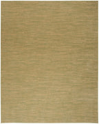 Nourison Essentials Indoor/Outdoor Green Gold 12' X 15' Area Rug, Easy Cleaning, Non Shedding, Bed Room, Living Room, Dining Room, Backyard, Deck, Patio (12X15)