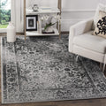SAFAVIEH Adirondack Collection X-Large Area Rug - 11 x 15, Grey & Black, Oriental Distressed Design, Non-Shedding & Easy Care,