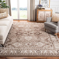 SAFAVIEH Vintage Hamadan Collection Area Rug - 67 x 9, Taupe, Oriental Traditional Persian Design, Non-Shedding & Easy Care, I