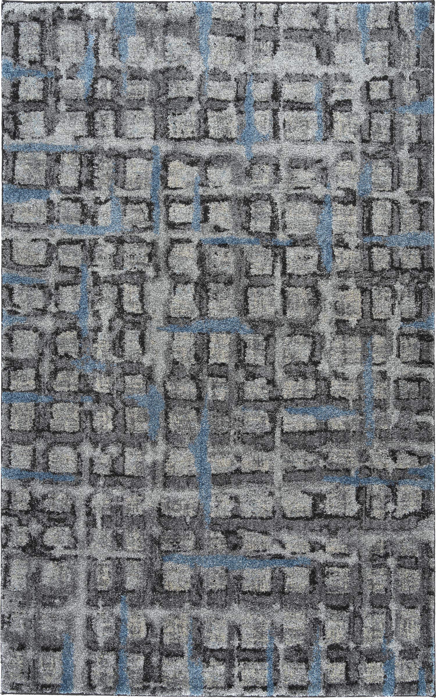 Addison Rugs Plano34 Area Rug, 3'3"X5'3", Grey