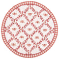 SAFAVIEH Chelsea Collection 56 Round Ivory / Rose HK55C Hand-Hooked French Country Wool Area Rug