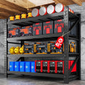 AFAIF 48 Wide Heavy Duty Metal Garage Shelving, Adjustable Storage Shelf