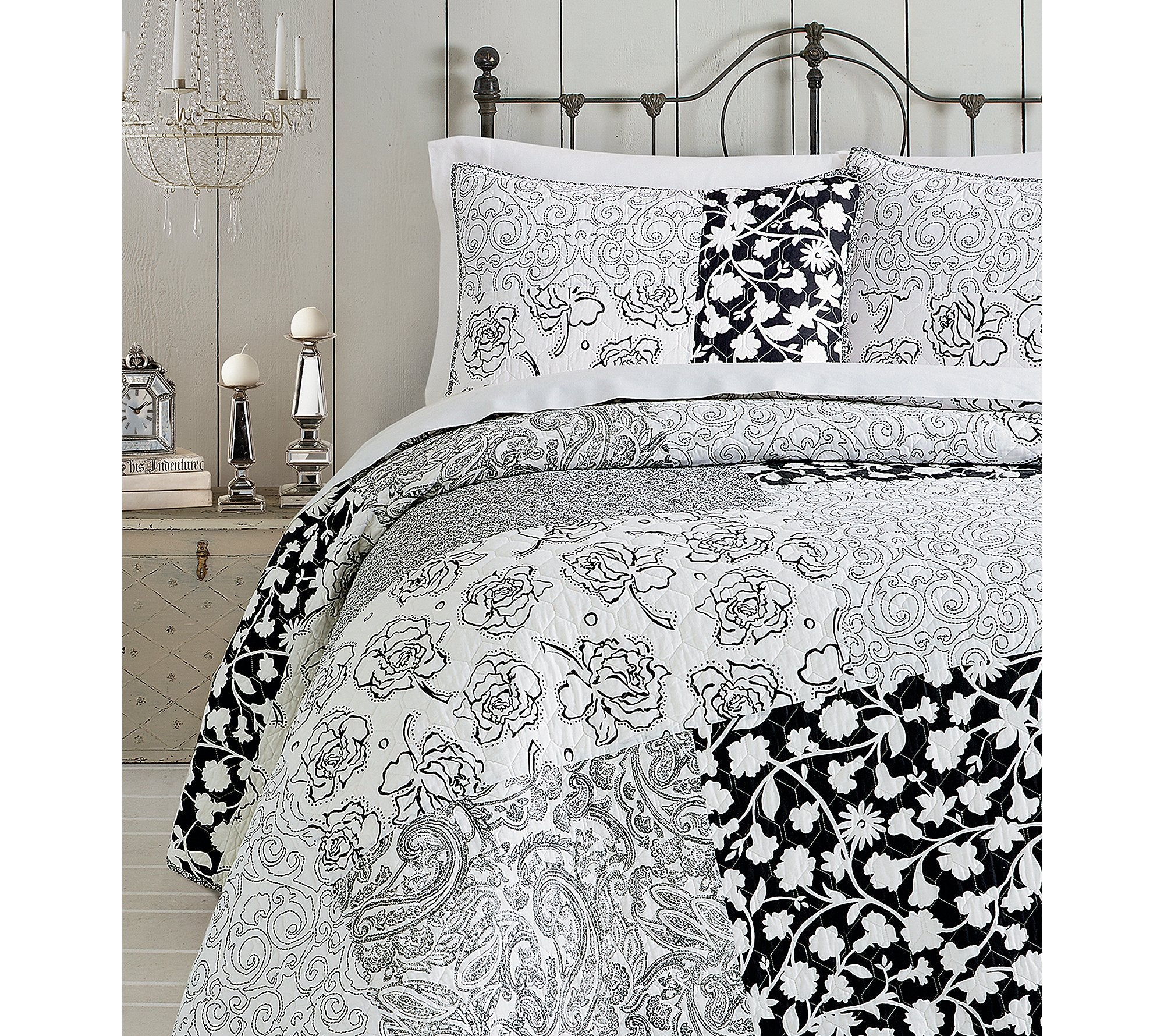Jessica Simpson Monroe Quilt, Standard Sham, Multi
