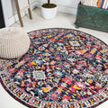 JONATHAN Y MDP200A-5SQ Modern Boho Floral Bohemian Vintage Country Indoor Area-Rug Country Easy-Cleaning Bedroom Kitchen Living 