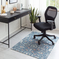 Anji Mountain Rugd Chairmat Carpet Desk Mat-Jacquard Woven Top, Anti-Slip Backing for Low Pile Carpets & Hard Surfaces - Essent