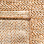 Safavieh Courtyard Collection Accent Rug - 4' X 5'7'', Natural & Cream, Non-Shedding & Easy Care, Indoor/Outdoor & Washable-Idea