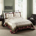 Brooke Fq Quilt Set-3Pc