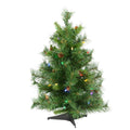 Vickerman 2 X 17 Inch  Cheyenne Pine 78T 50 Multi Led  A801002Led