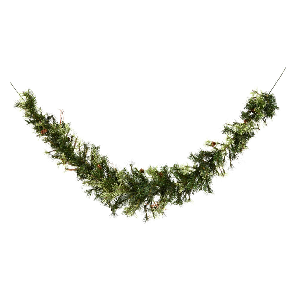 Vickerman 6 Mixed Country Pine Swag Garland 180T  A801708
