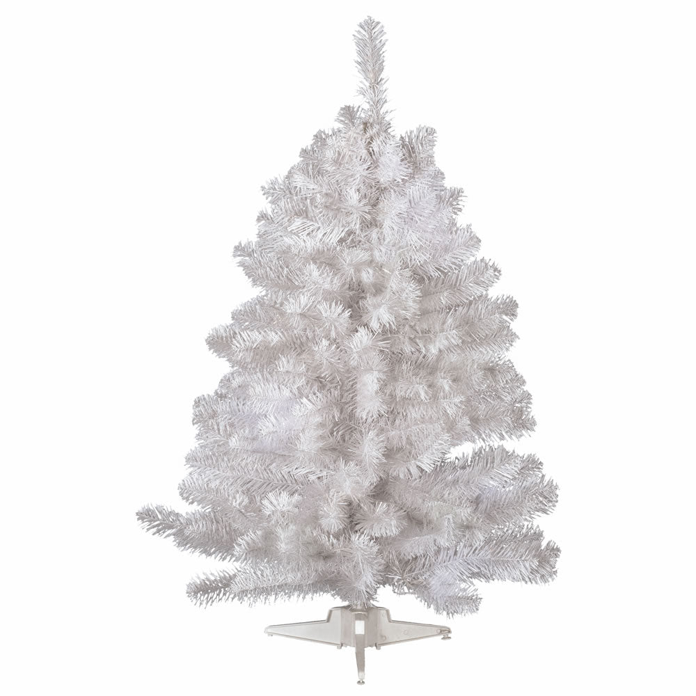Vickerman 3 X 24 Inch  Crystal White Tree 186T  A805730