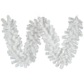 Vickerman 9 X 12 Inch  Crystal White Garland 210T  A805812