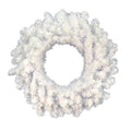Vickerman 36 Inch  Crystal White Wreath 280 Tips  A805836