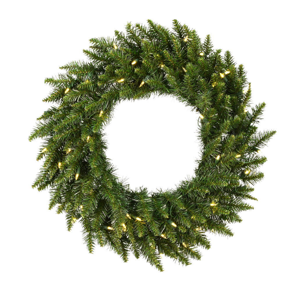 Vickerman 30 Inch  Camdon Fir Wreath  50 Multi Led  A861032Led