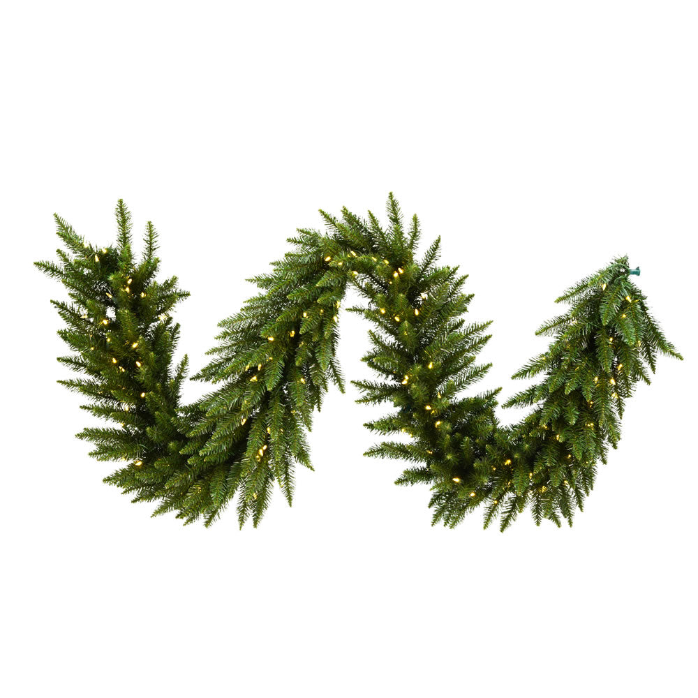 Vickerman 9 X 20 Inch  Camdon Garland 200Led Wmwht  A861124Led