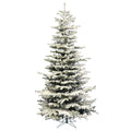 Vickerman 10 X 66 Inch  Flocked Slim Sierra 2131T  A862085