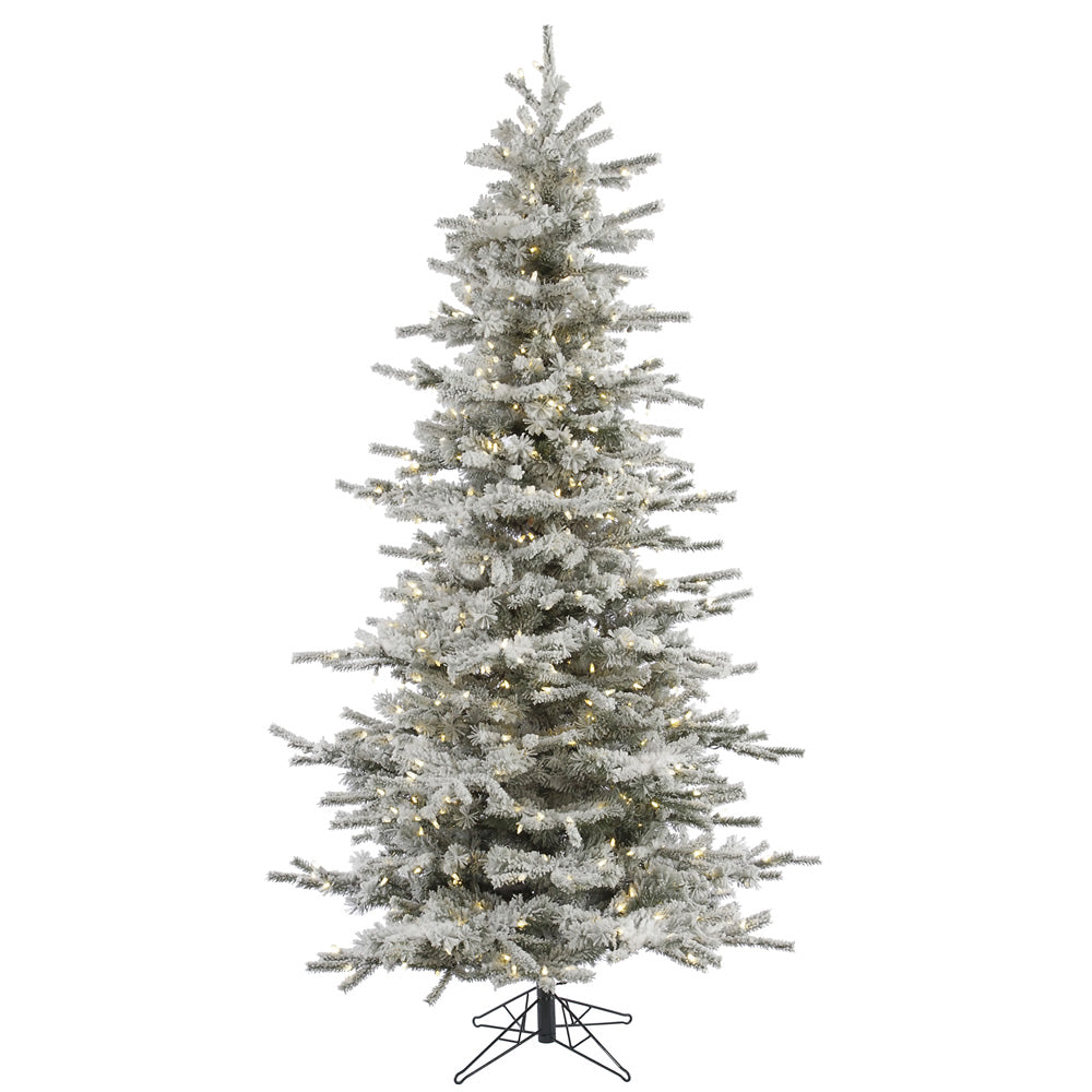 Vickerman 10 X 66 Inch  Flocked Slim Sierra 1100Ww Led  A862086Led
