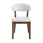 ACTU Scandinavian Dining Table Set with Upholstered Chairs for Small Spaces (Seats 4–6)