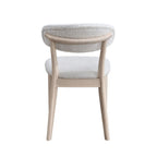 ACTU Scandinavian Dining Table Set with Upholstered Chairs for Small Spaces (Seats 4–6)
